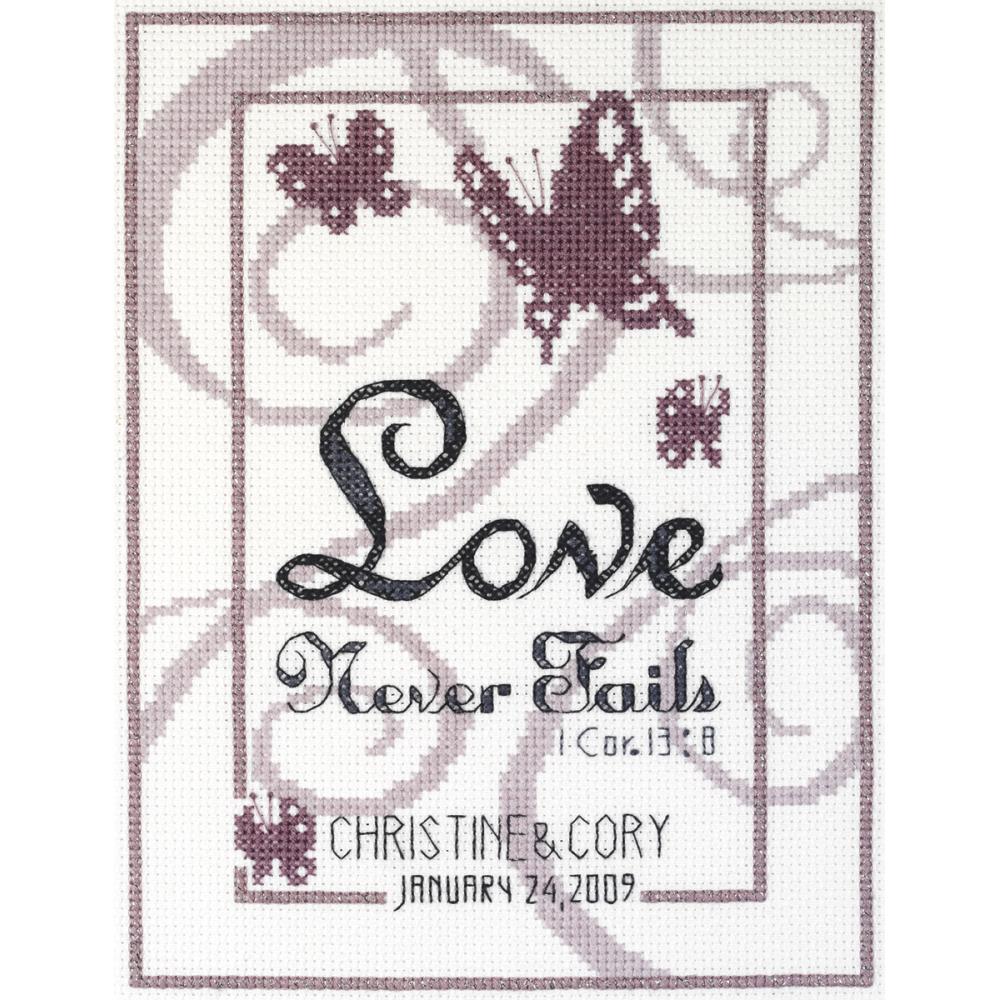 (image for) Love Never Fails Cross Stitch Kit
